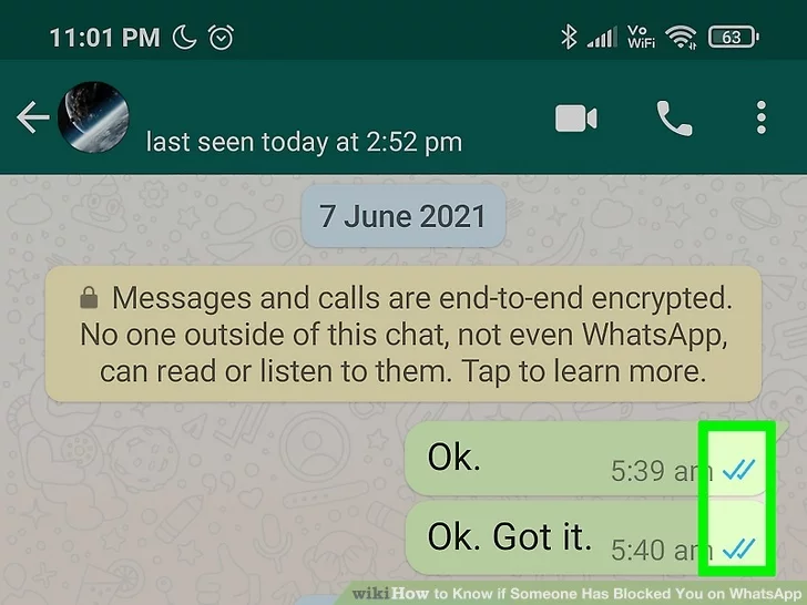 如何知道是否有人在WhatsApp上屏蔽了我們？