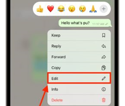 WhatsApp怎么編輯已經(jīng)發(fā)送過的信息？
