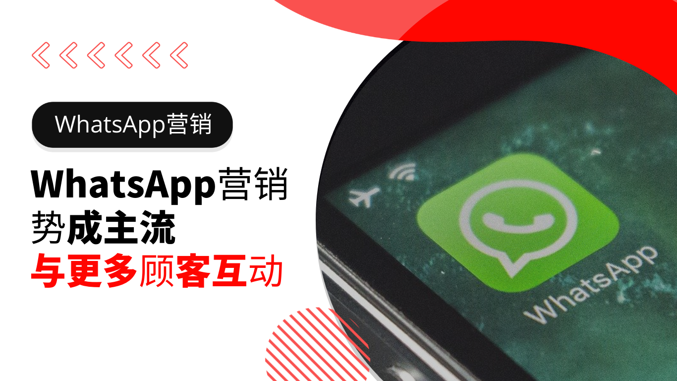 whatsapp動態(tài)營銷