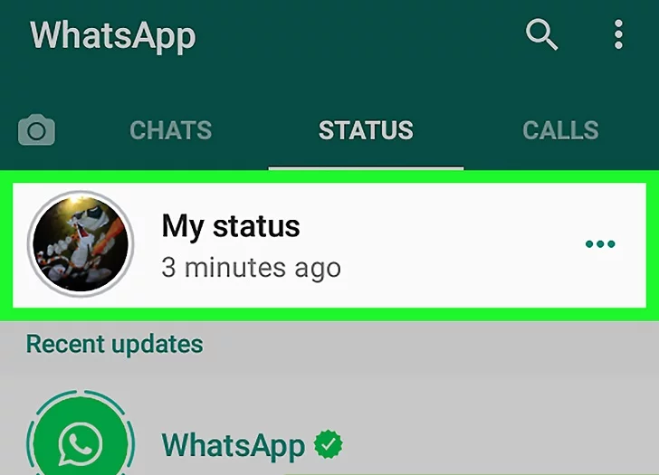 以知道誰在 WhatsApp Step 9 上查看過您的狀態(tài)